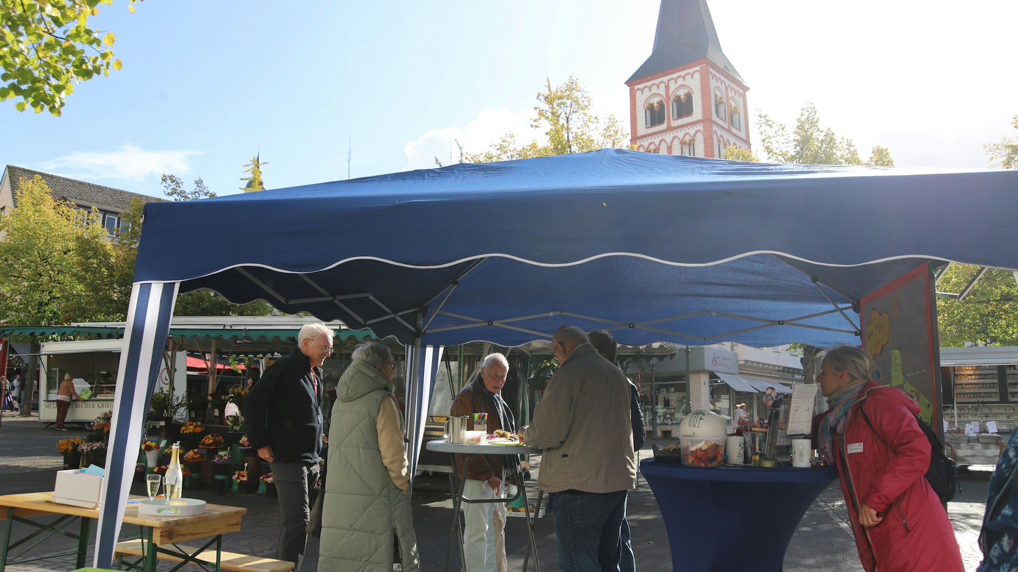 In Siegburg informierten Ambulanter Kinder- und Jugendhospizdienst sowie der Ambulante Hospizdienst gemeinsam.