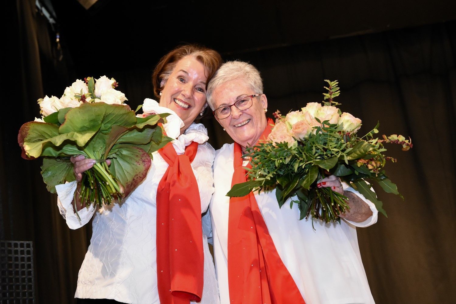 Bruni Gräber und Sibille Miesen-Schulz vom Chor Furore freuen sich auf das Konzert.