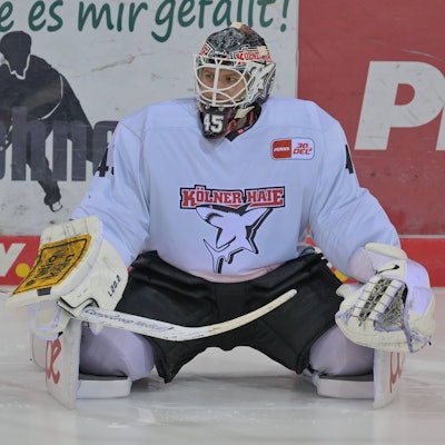 Haie-Torwart Tobias Ancicka