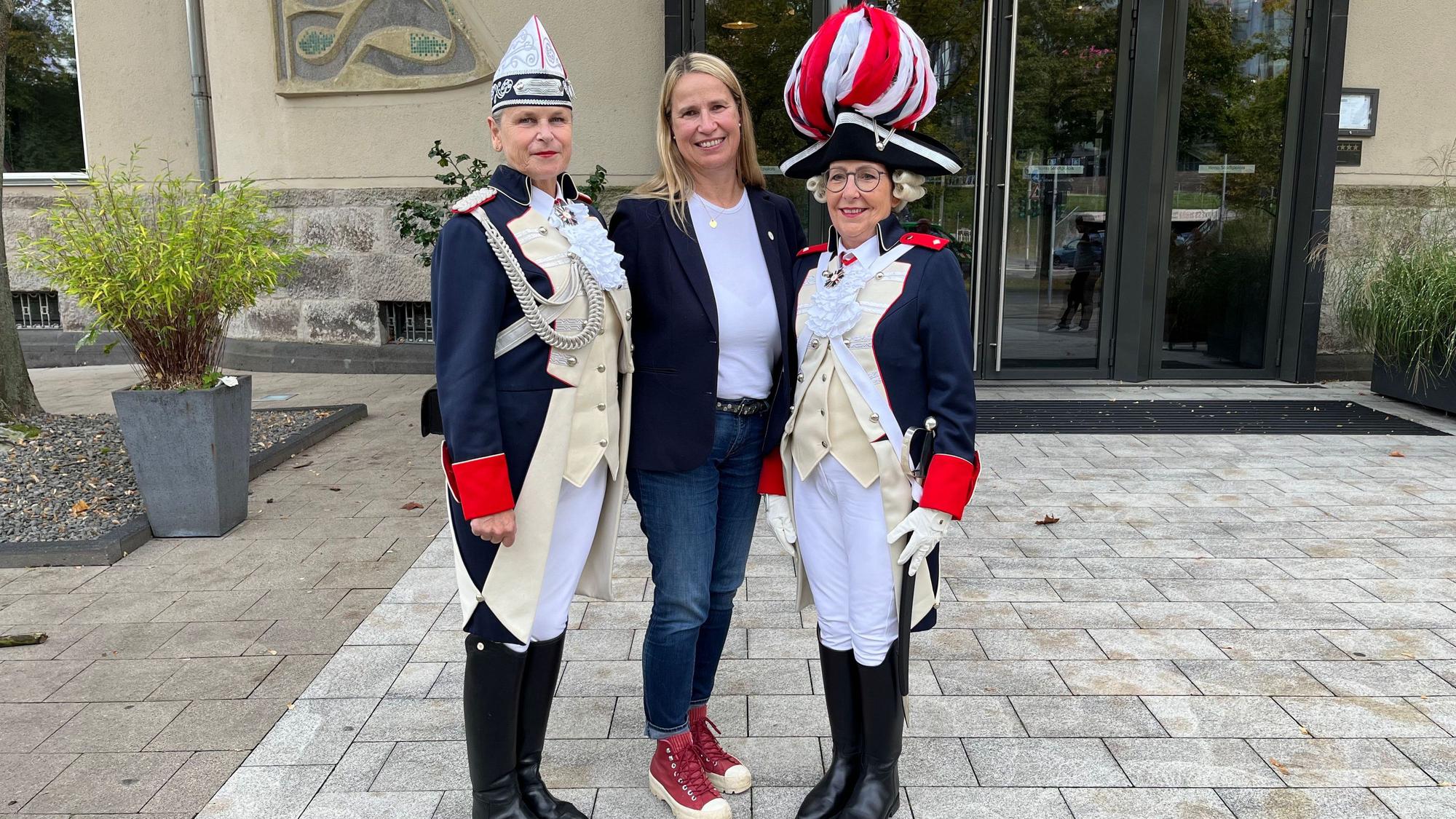 Monika Kissling, Barbara Brüninghaus und Bettina Scheurer