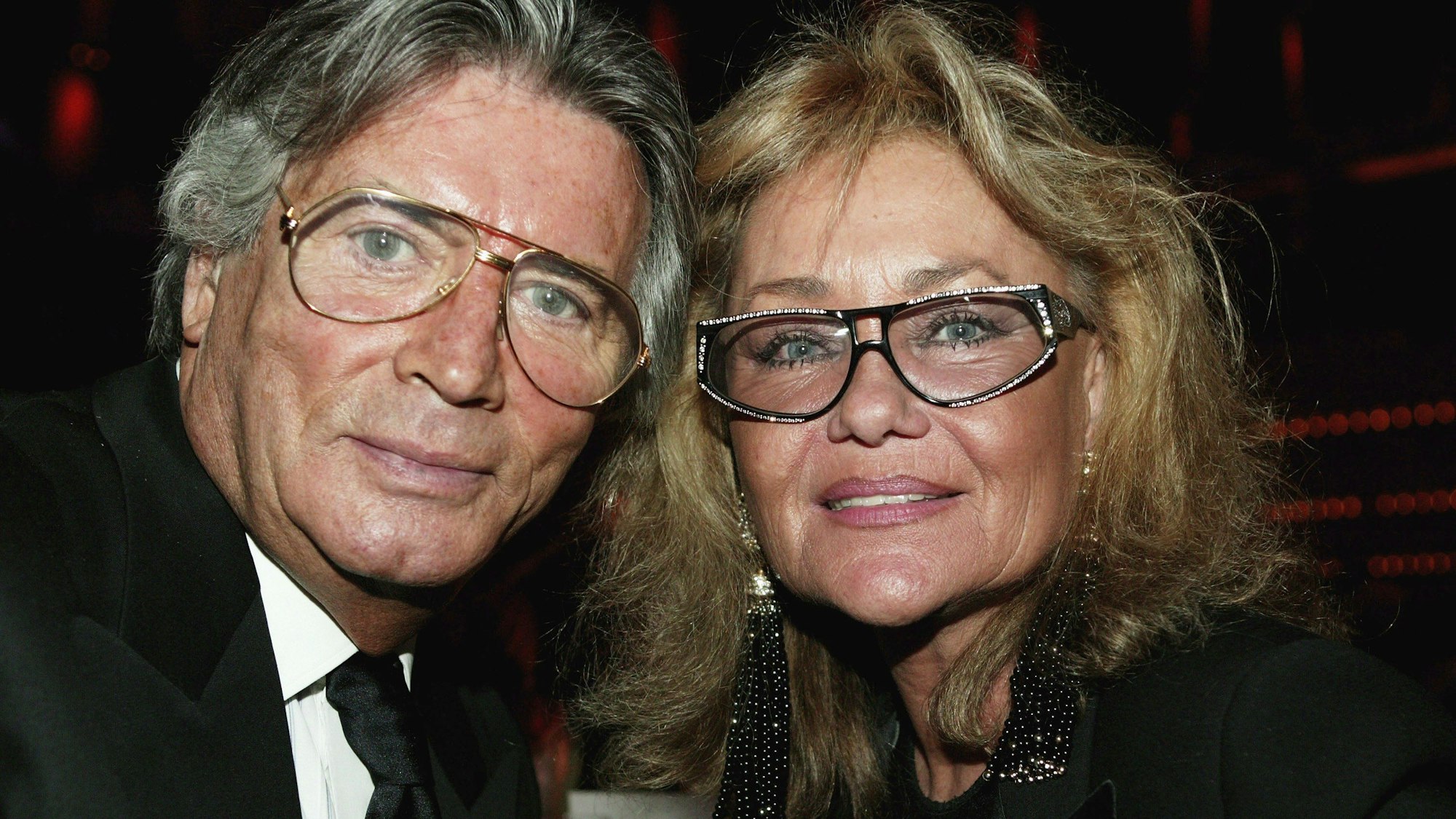 Schauspieler Pierre Brice und seine Frau Hella besuchen den Deutschen Sportpresseball.