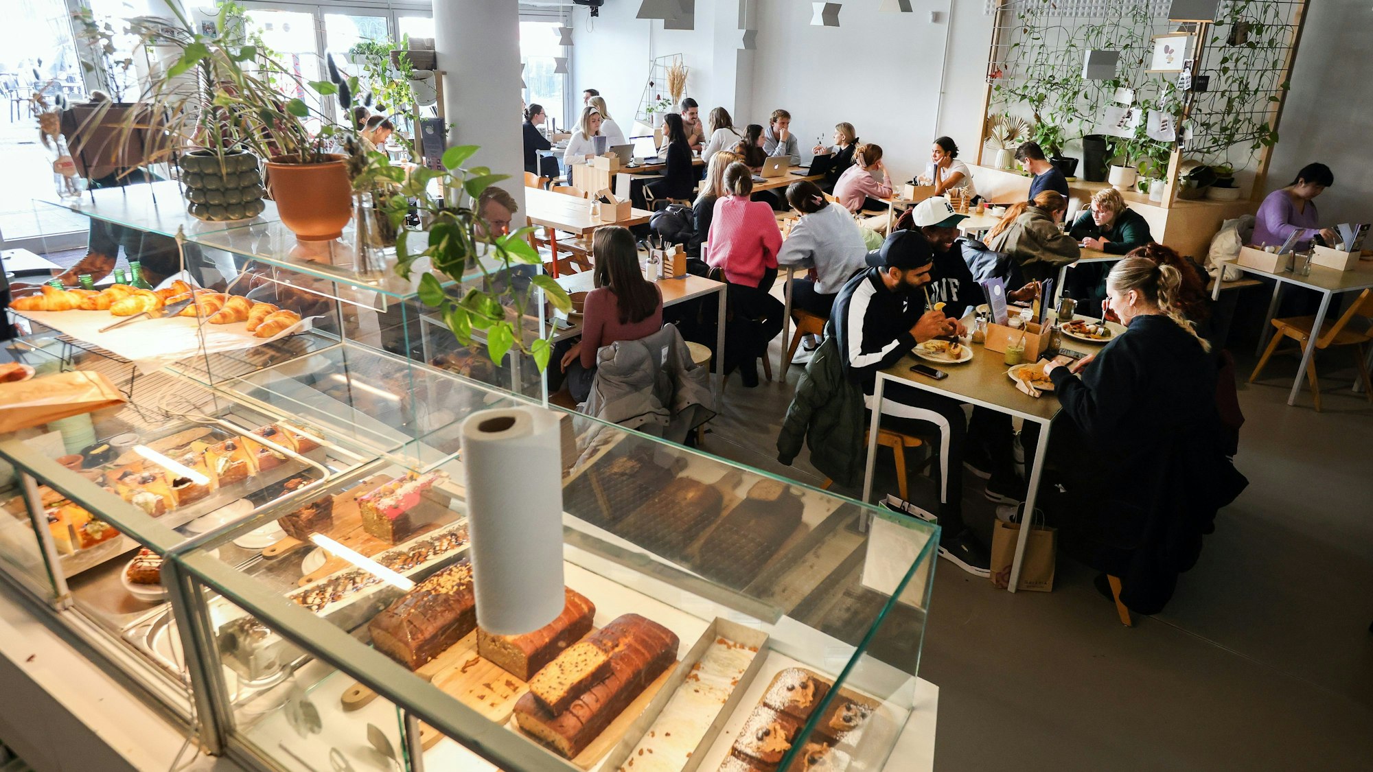 Im Kaffeesauraus kann man mit Freunden schlemmen.