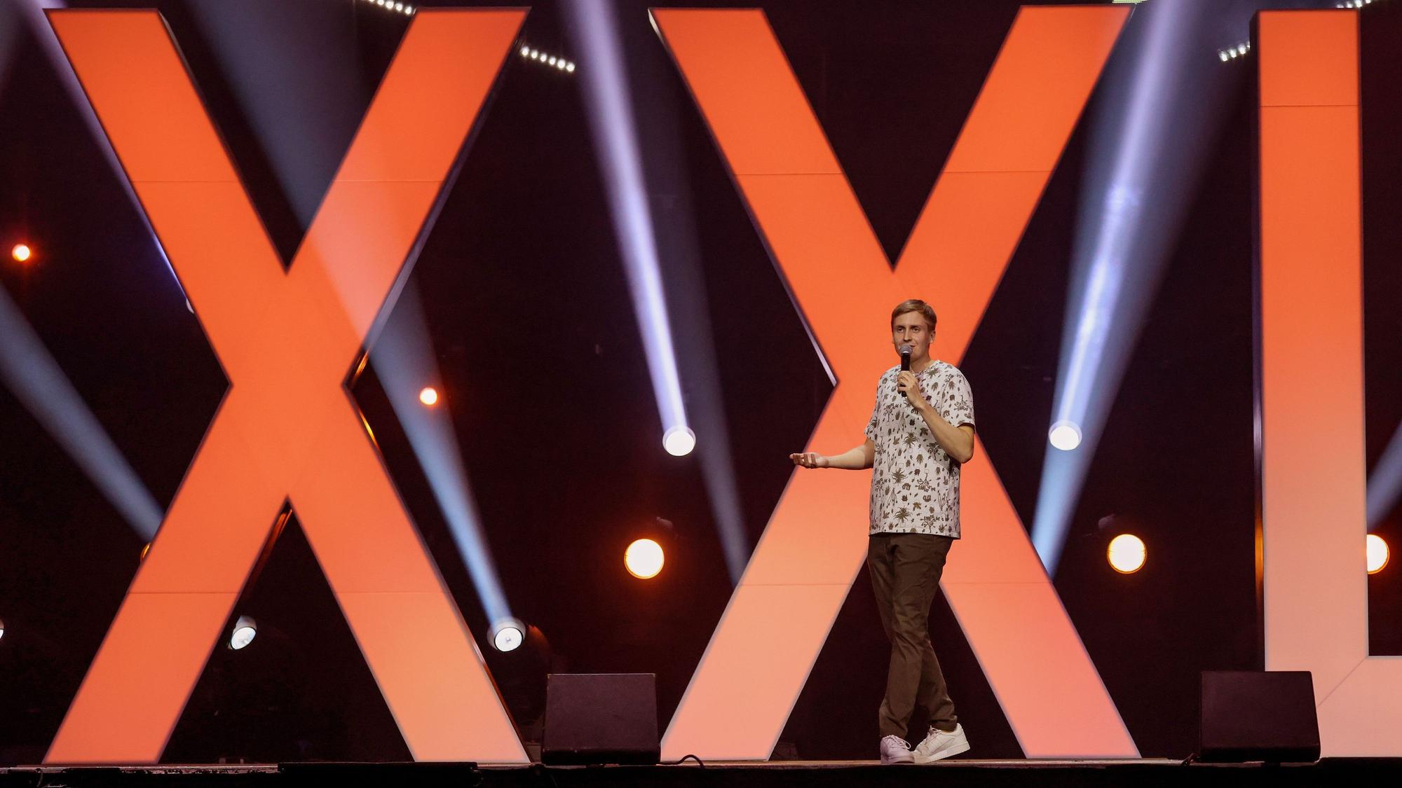 Comedian Till Reiners bei der Comedy-Nacht XXL. (Archivbild)