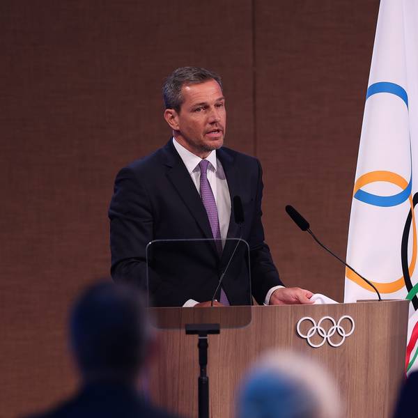 Der Kölner Sportmanager Michael Mronz ist neues Mitglied des Internationalen Olympischen Komitees und wird während der 141. IOC-Session in Mumbai vereidigt.