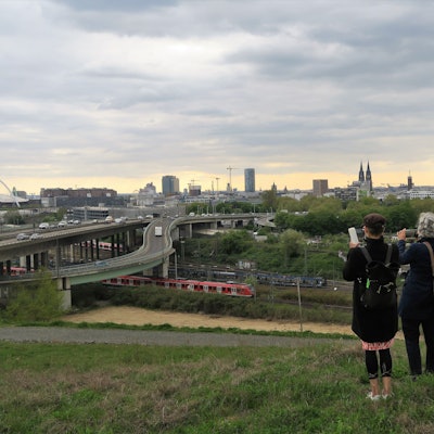 Blick vom Kölnberg auf den Kölner Dom