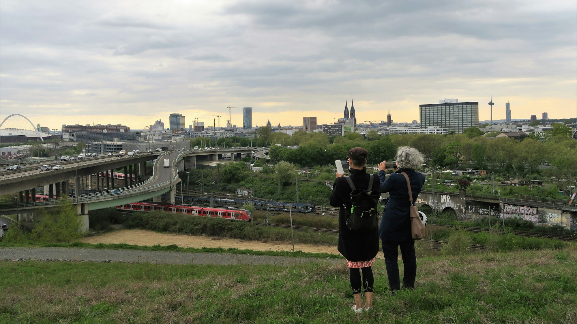 Blick vom Kölnberg auf den Kölner Dom