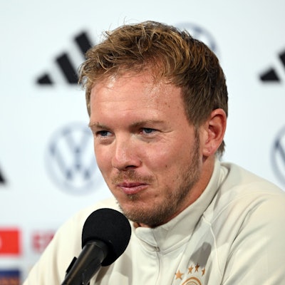 Deutschlands Bundestrainer Julian Nagelsmann auf der PK des DFB vor dem SpiLänderspiel gegen Mexiko.