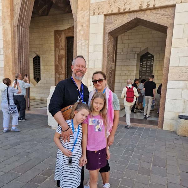 Familie Wermuth aus Leverkusen war auf Pilgerreise in Israel und Palästina. Die Folgen des Angriffs der Hamas erlebten sie mit.