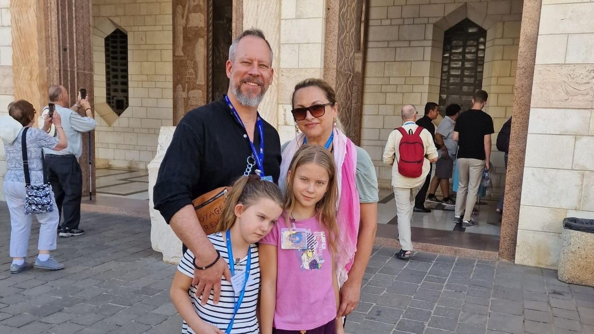 Familie Wermuth aus Leverkusen war auf Pilgerreise in Israel und Palästina. Die Folgen des Angriffs der Hamas erlebten sie mit.
