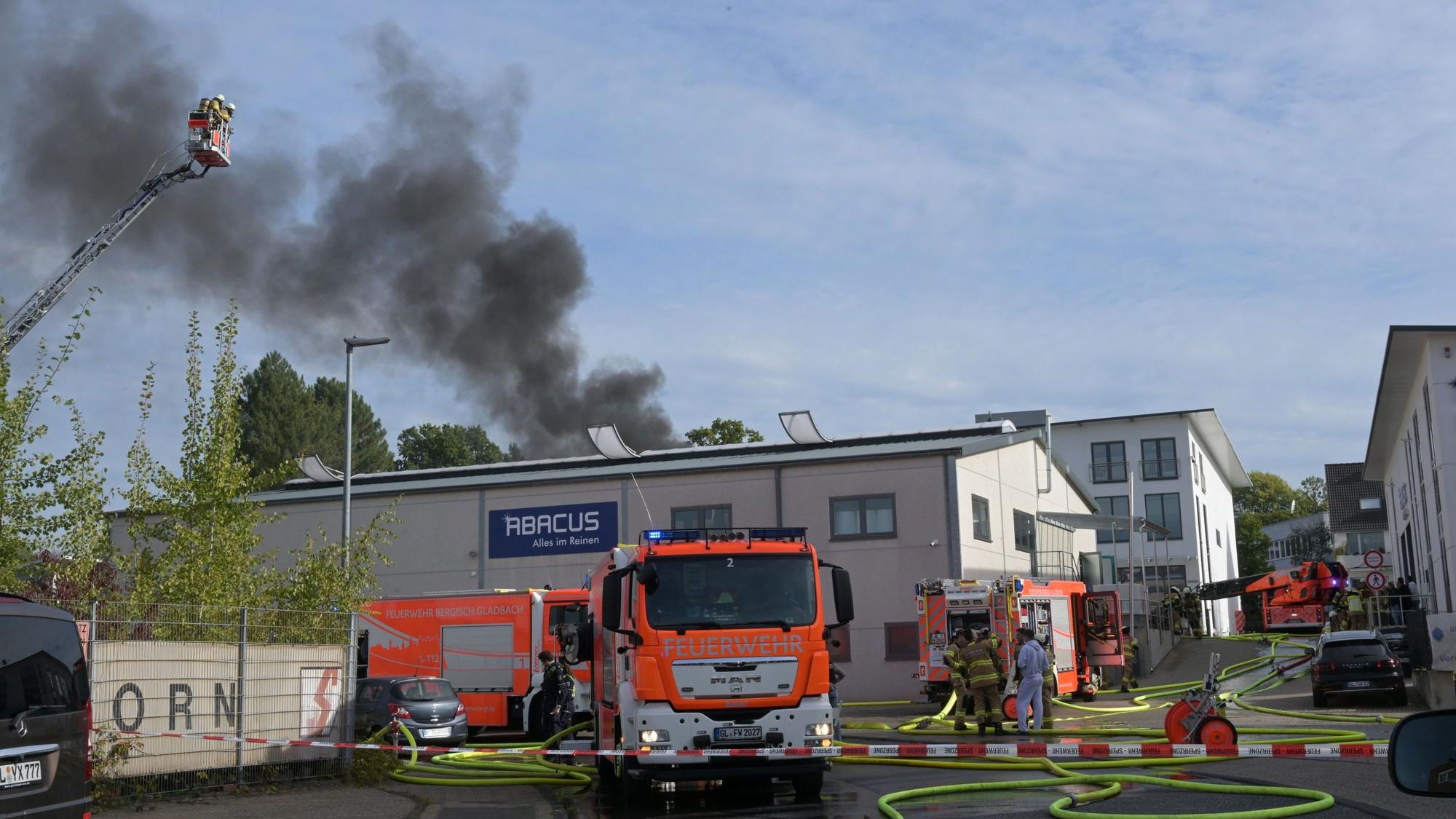 Brand Bensberg Abacus Chemibetrieb Frankenforst