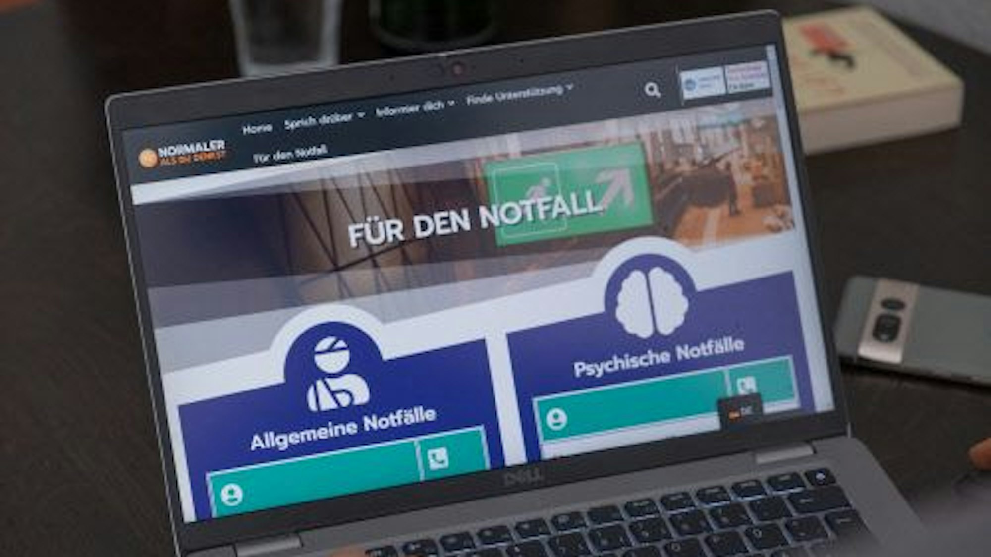 Screenshot der Webseite normaleralsdudenkst.de