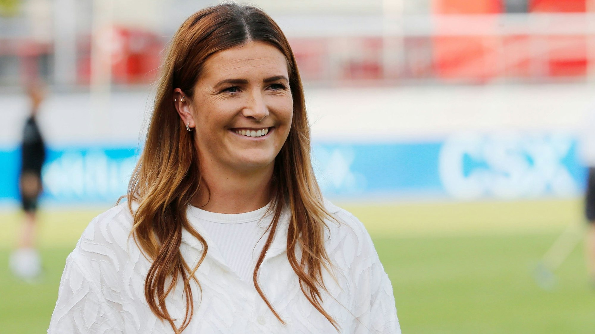 Schweiz - Marokko SF Expertin Rachel Rinast 05.07. 2023 Schuetzenwiese Winterthur , SCHWEIZ , Saison 2023/2024 Fussball Frauen Laenderspiel Schweiz - Marokko SF Expertin Rachel Rinast *** Switzerland Morocco SF Expert Rachel Rinast 05 07 2023 Schuetzenwiese Winterthur , SWITZERLAND , season 2023 2024 football women country match Switzerland Morocco SF Expert Rachel Rinast PUBLICATIONxNOTxINxSUI