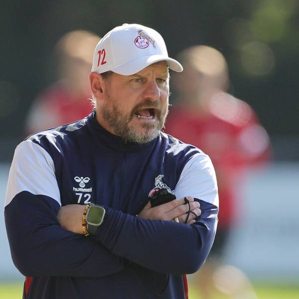 Steffen Baumgart beim FC-Training