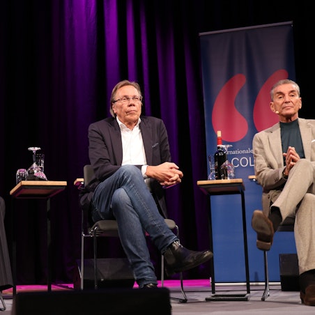 Harald Welzer und Michel Friedman in der lit.spezial, 17.10.2023