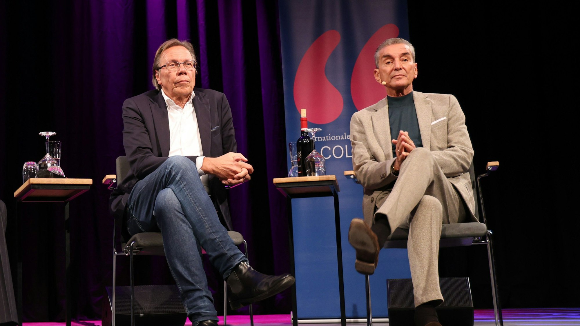 Harald Welzer und Michel Friedman in der lit.spezial, 17.10.2023