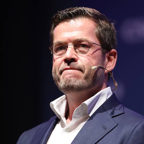 Karl-Theodor zu Guttenberg spricht in der Stadthalle von Schwabmnchen.