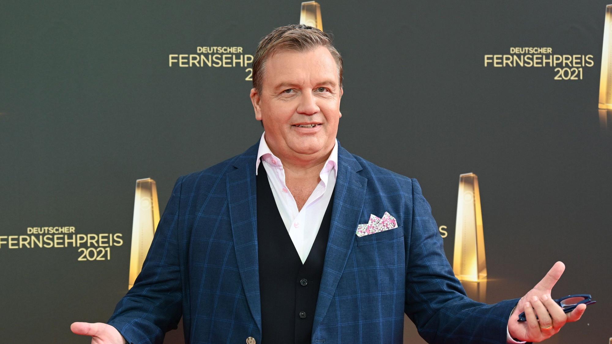 Hape Kerkeling bei der Verleihung des Deutschen Fernsehpreises 2021.