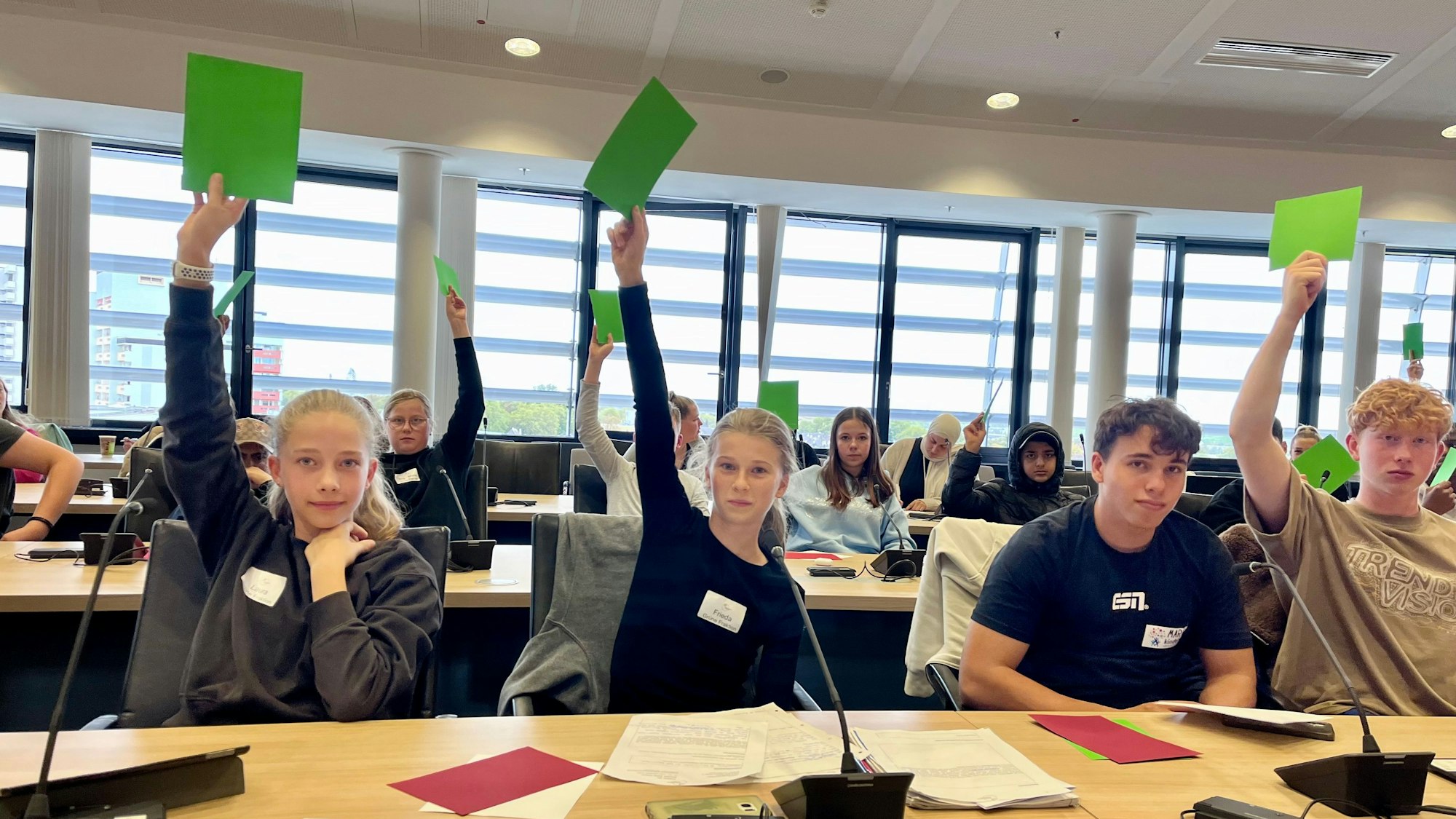 Abstimmung im Jugendstadtrat Leverkusen