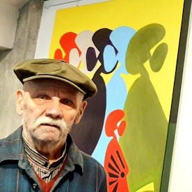 Der Leverkusener Künstler Eberhard Foest stellt seine Arbeiten zum ersten Mal seit Jahren wieder in der Heimat aus - und zwar im Freundenthaler Sensenhammer anlässlich der Leverkusener Kunstnacht.