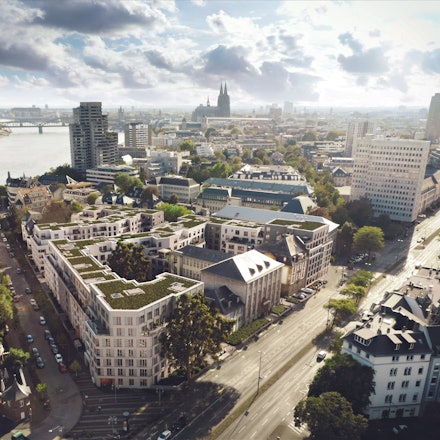 Visualisierung des „Viva Agrippina“-Quartiers