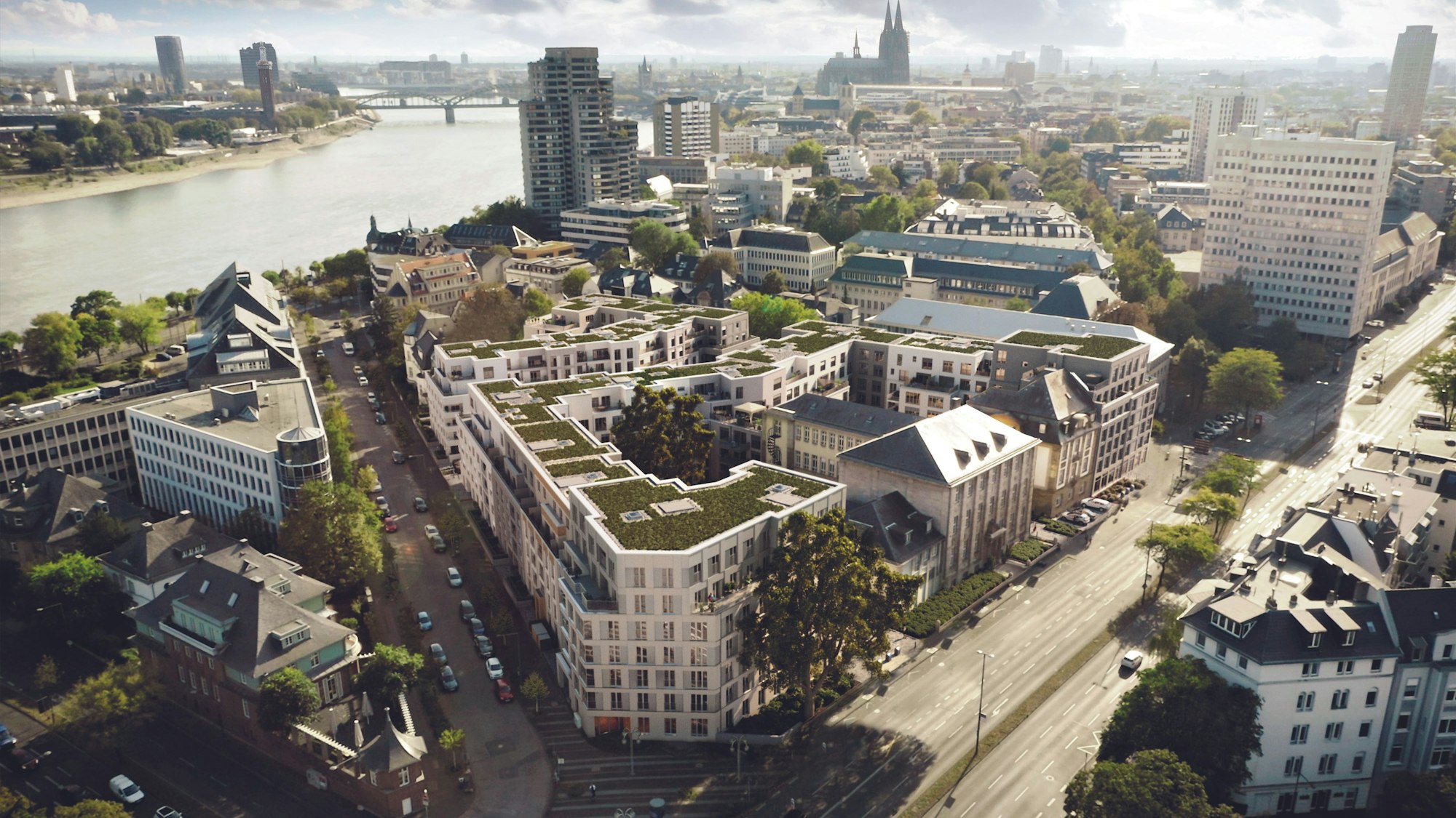 Visualisierung des „Viva Agrippina“-Quartiers