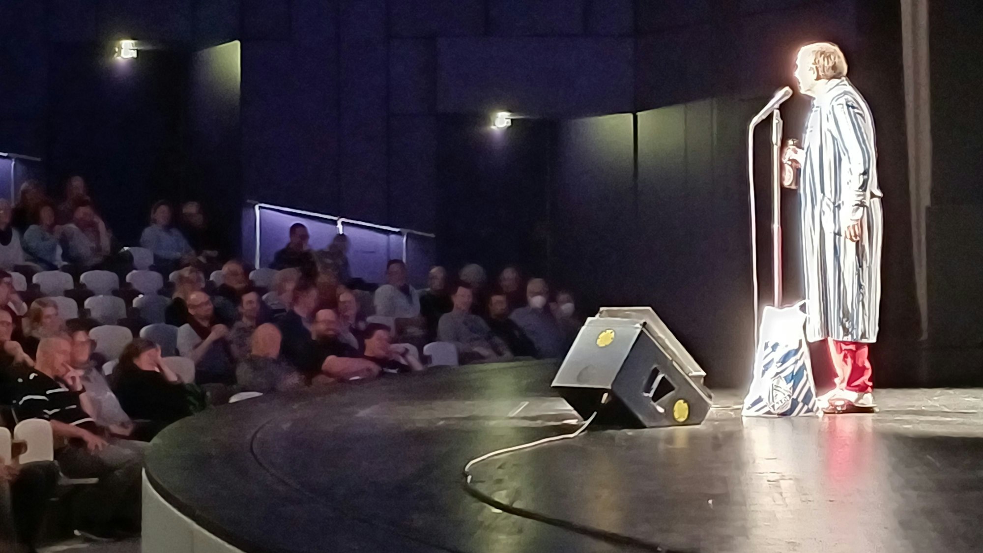 „Dittsche“ (Olli Dittrich) war zu Gast im Forum.