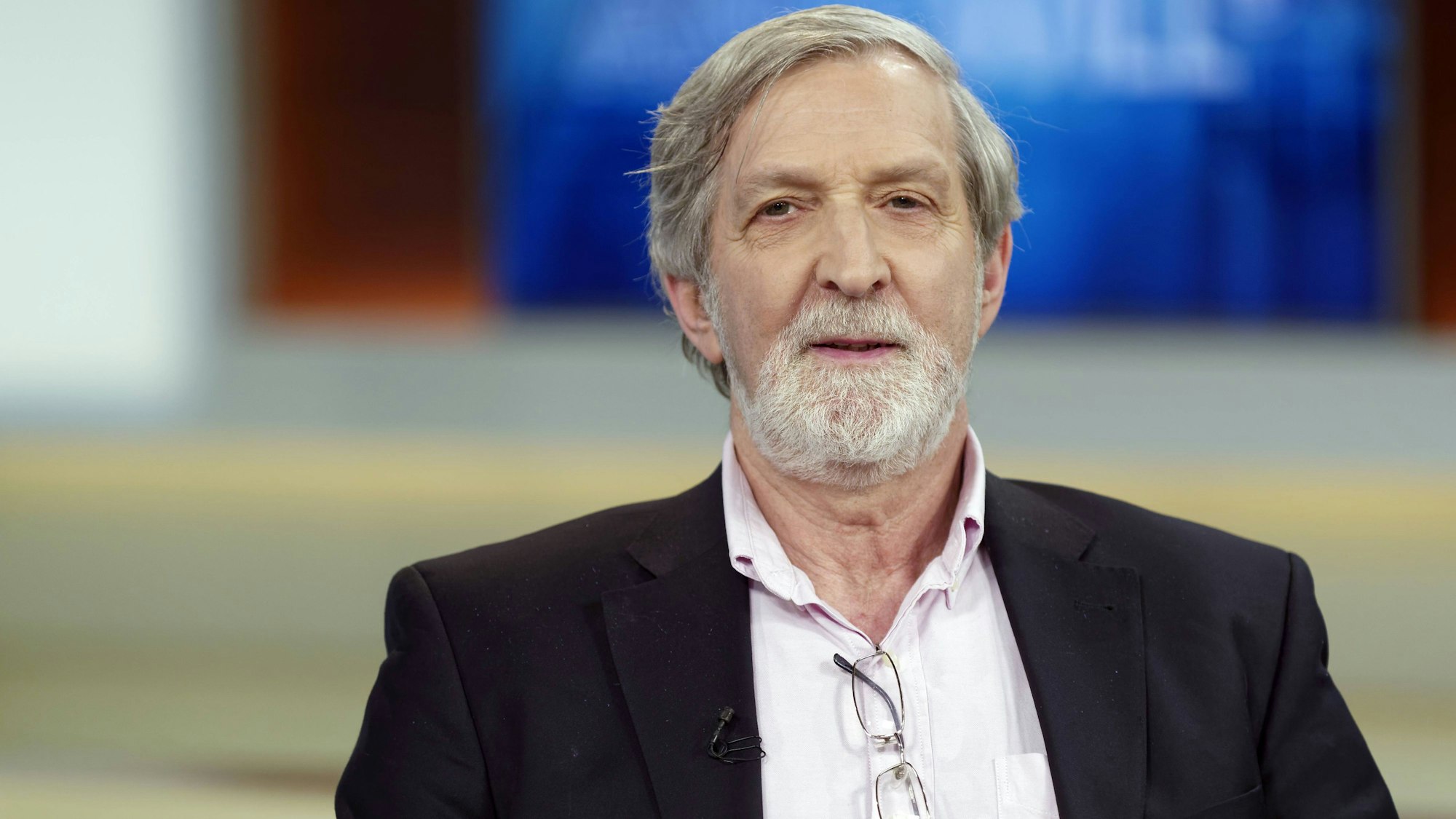 Shimon Stein, ehemaliger israelischer Botschafter in Deutschland, im Jahr 2018 zu Gast bei Anne Will im Ersten Deutschen Fernsehen.