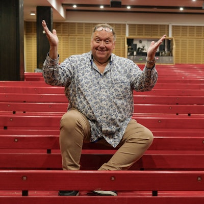 Zu sehen ist Udo Müller vom Kölner Hänneschen-Theater.