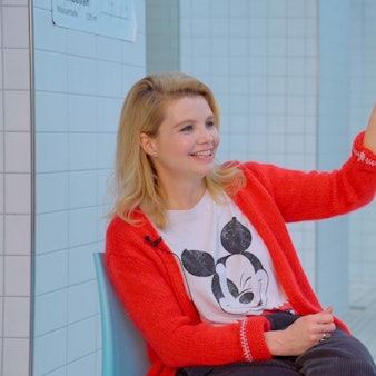 Annette Frier in ihrem Film #undwarumbistduhier