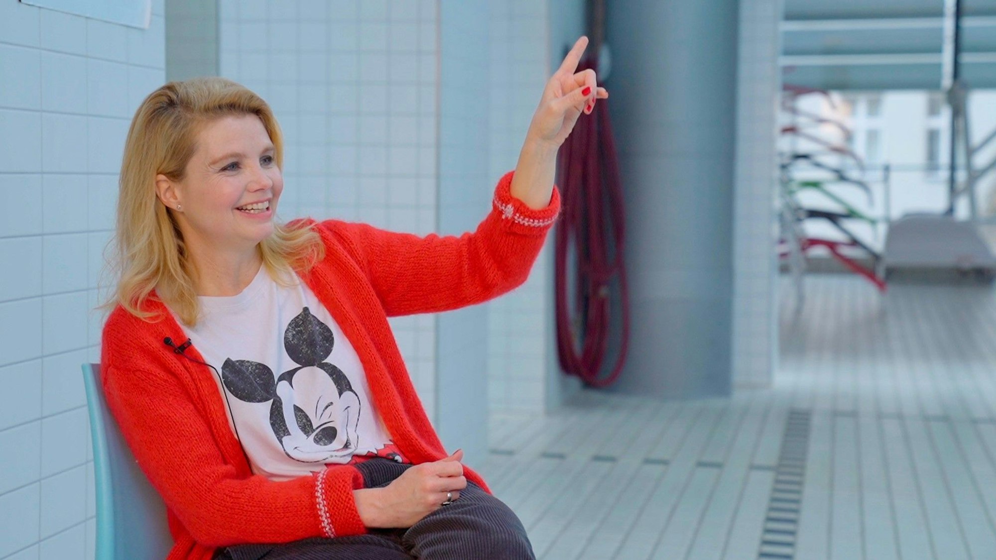 Annette Frier in ihrem Film #undwarumbistduhier