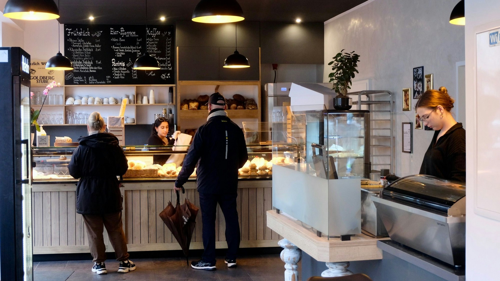 Die Bäckerei von Innen