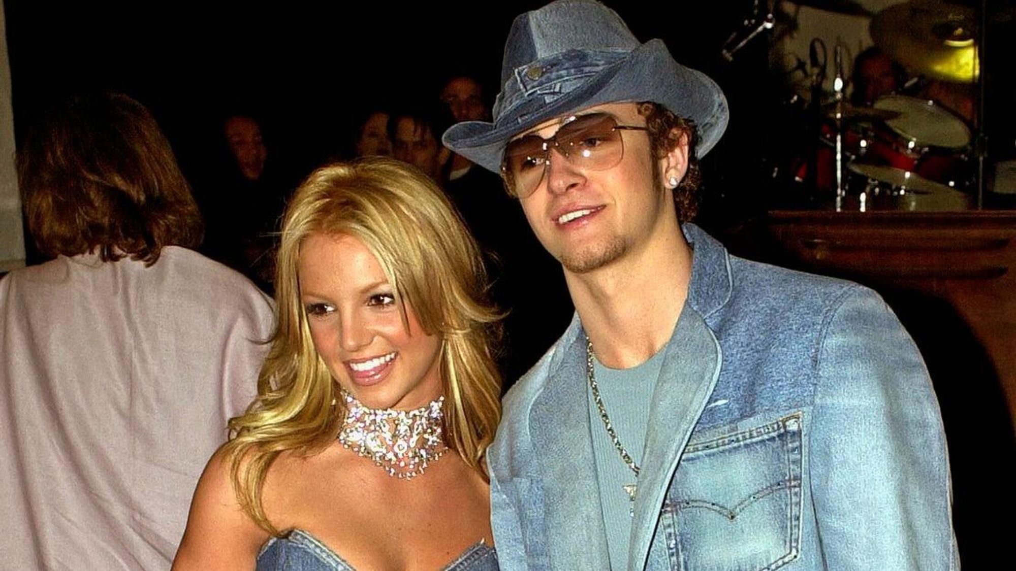 Die Teenie-Idole Britney Spears und Justin Timberlake.