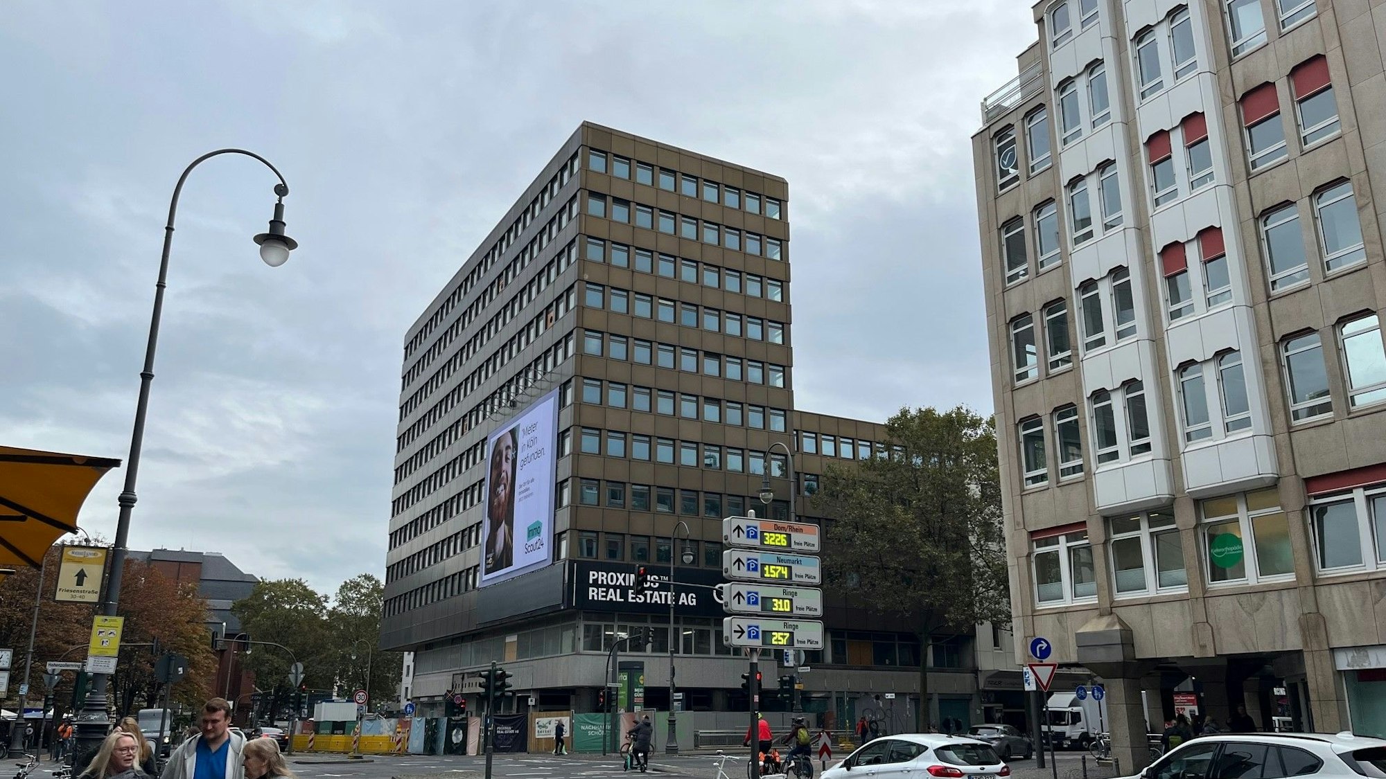 Seit 2017 Leerstand: Das Bild zeigt den aktuellen Zustand des 39-Meter-Hauses.