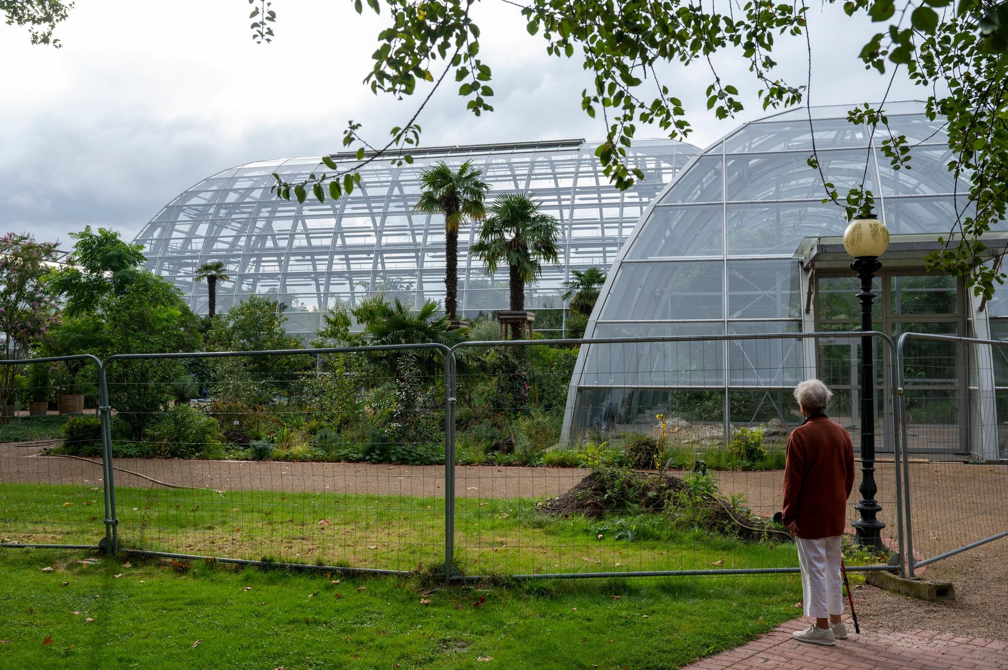 Die neuen Schaugewächshäuser im Botanischen Garten
