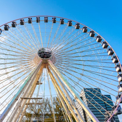 Das Riesenrad auf der Deutzer Kirmes