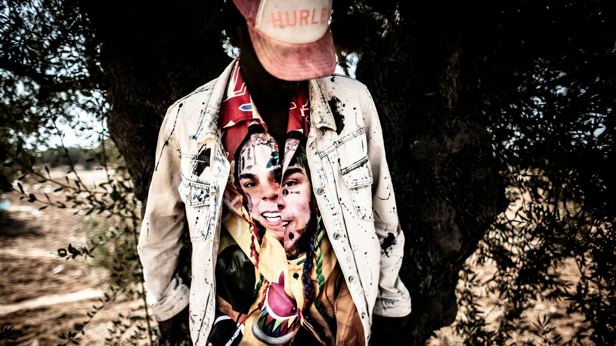 George aus Liberia in einem illegalen Camp in Tunesien.