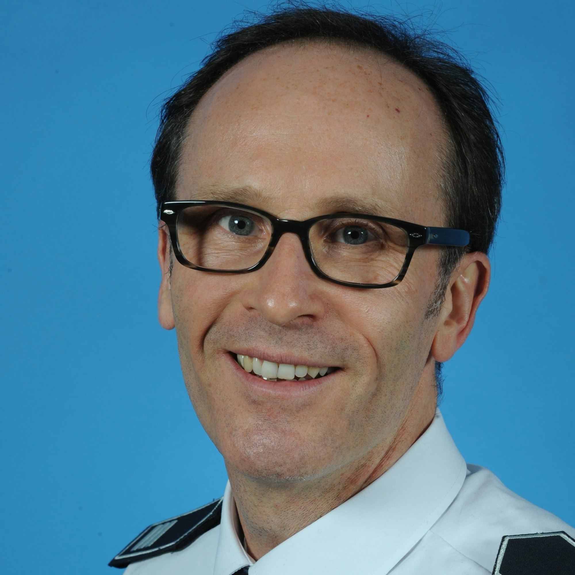 Das Bild zeigt Frank Wershoven, stellv. Leiter der Feuerwehr Frechen