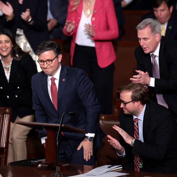 Der Republikaner Mike Johnson ist der neue Vorsitzende des US-Repräsentantenhauses.