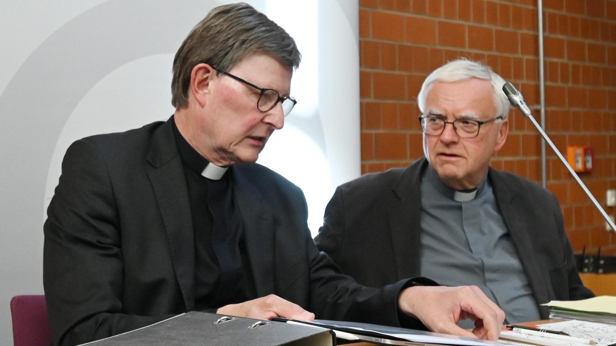 Der Kölner Kardinal Rainer Woelki (links) und der Berliner Erzbischof Heiner Koch, bis 2015 Bischof von Dresden-Meißen
