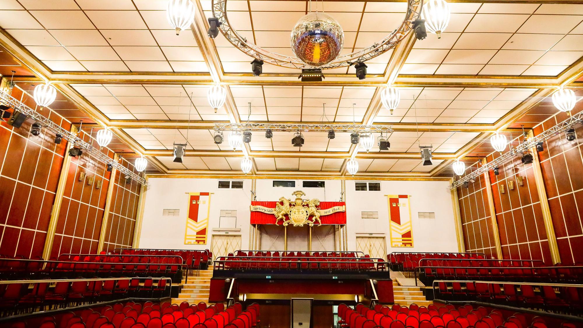Blick in den Sartory-Saal