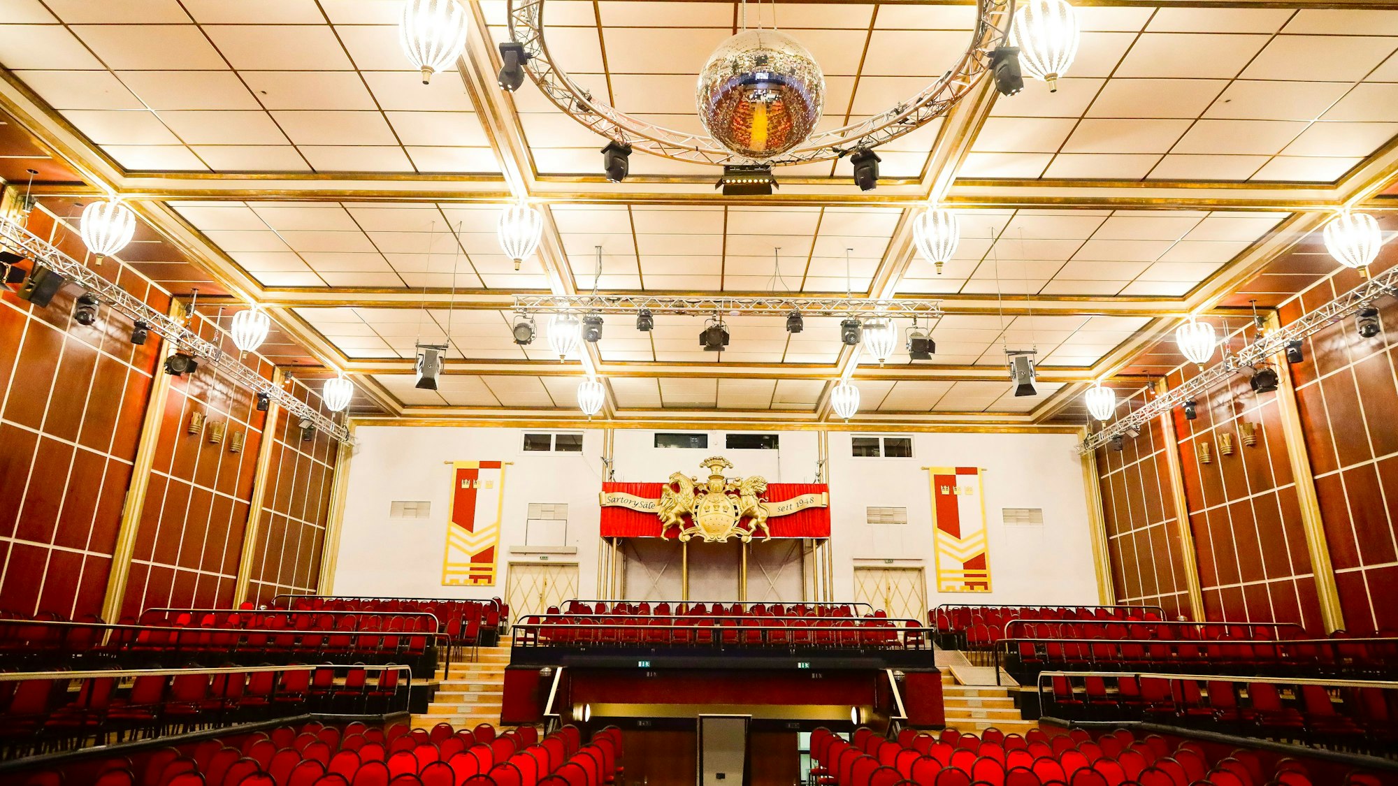 Blick in den Sartory-Saal