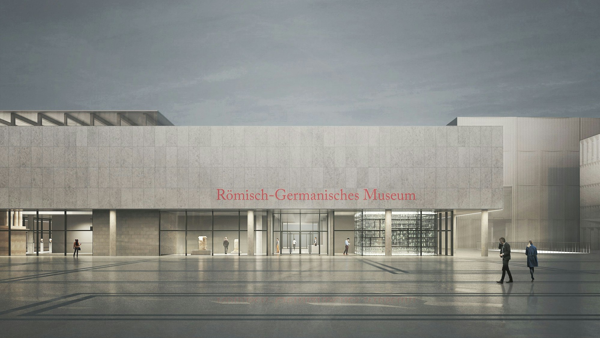 So soll das Römisch-Germanisch Museum mal aussehen.