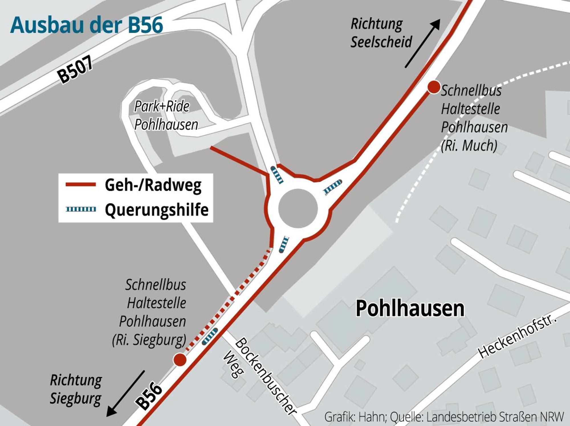 Ausbau Bundesstraße 56