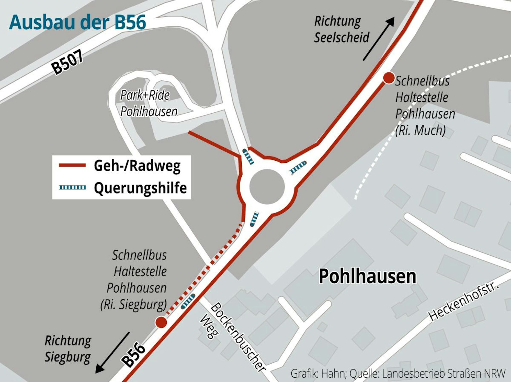 Ausbau Bundesstraße 56