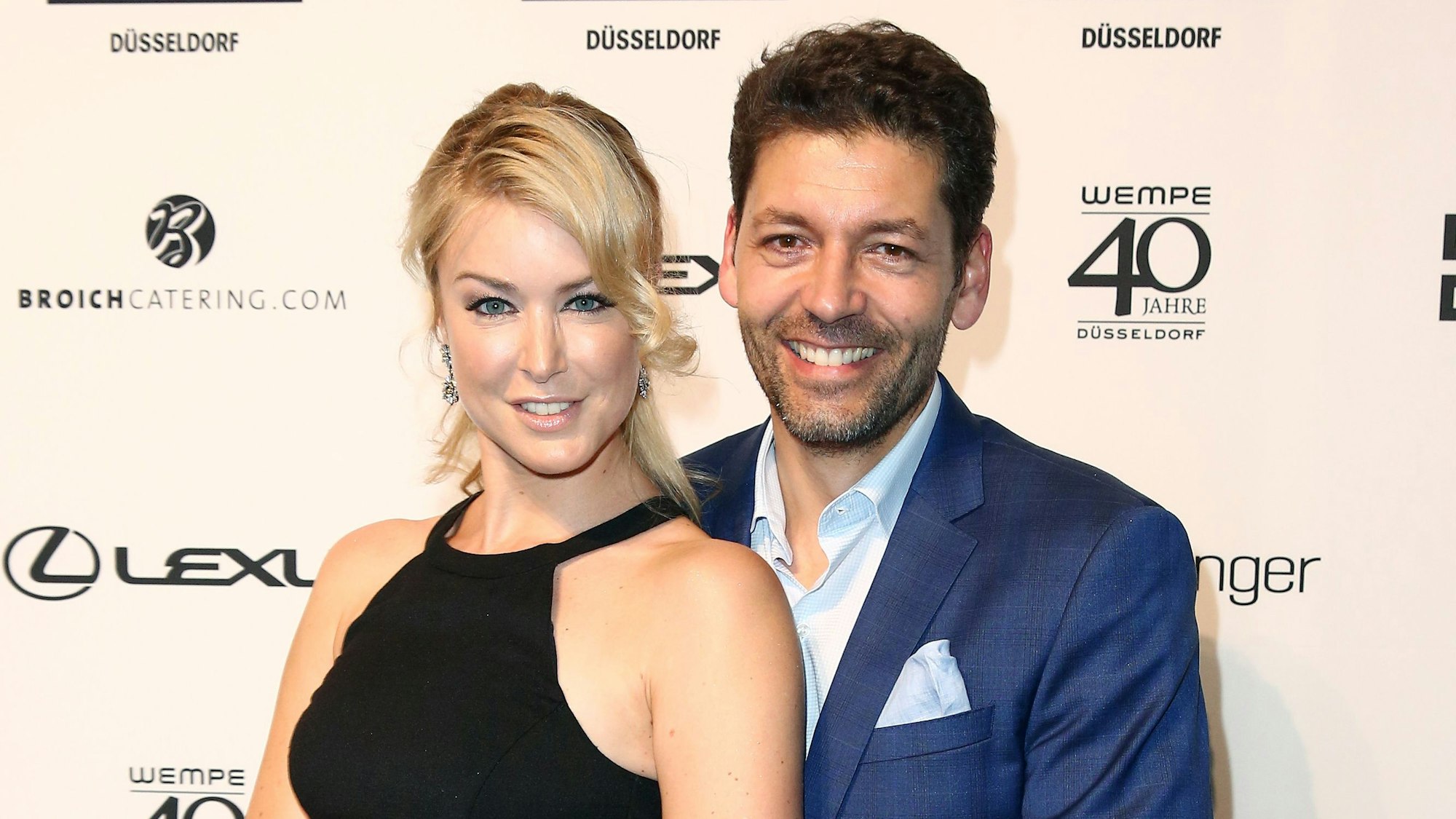 Nina Ensmann und Marc Demmig besuchen die Breuninger Show während der Platform Fashion.