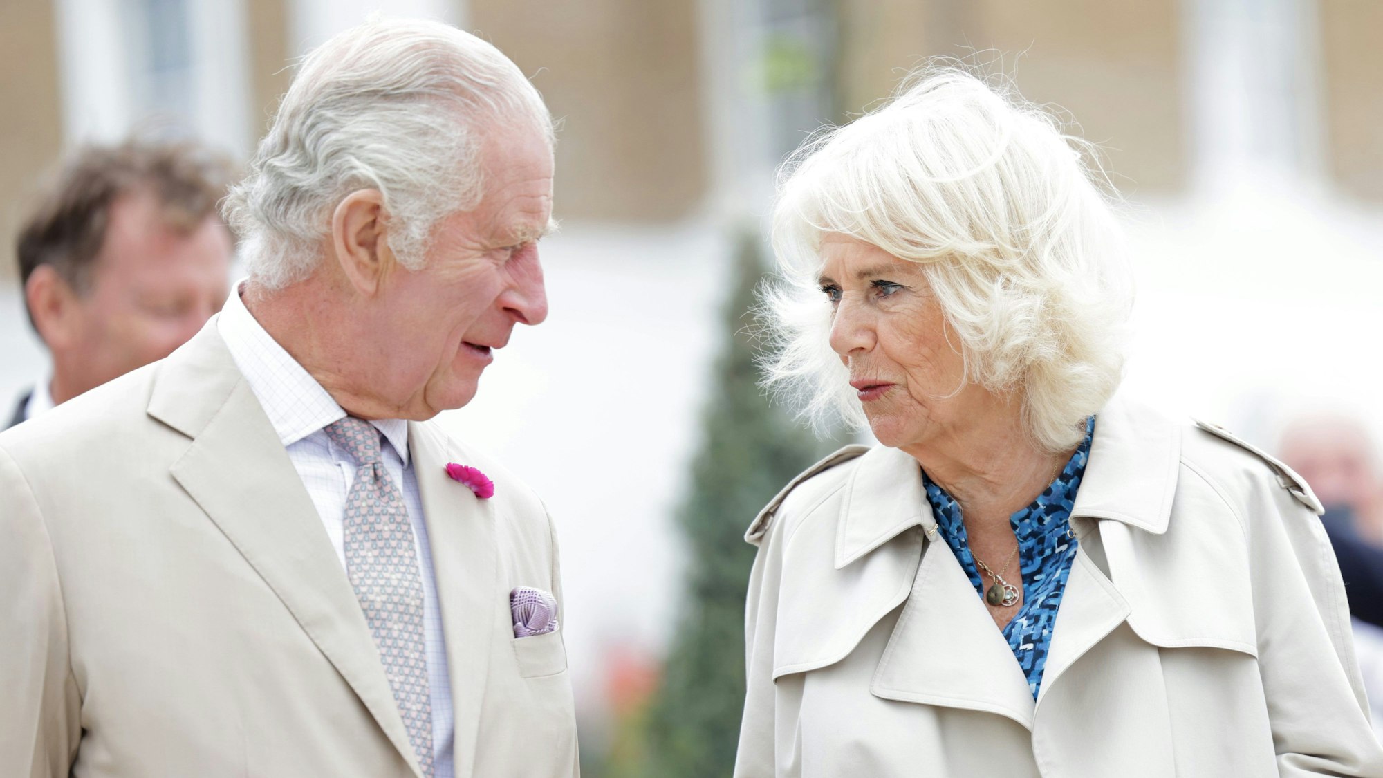 König Charles und Königin Camilla in London.