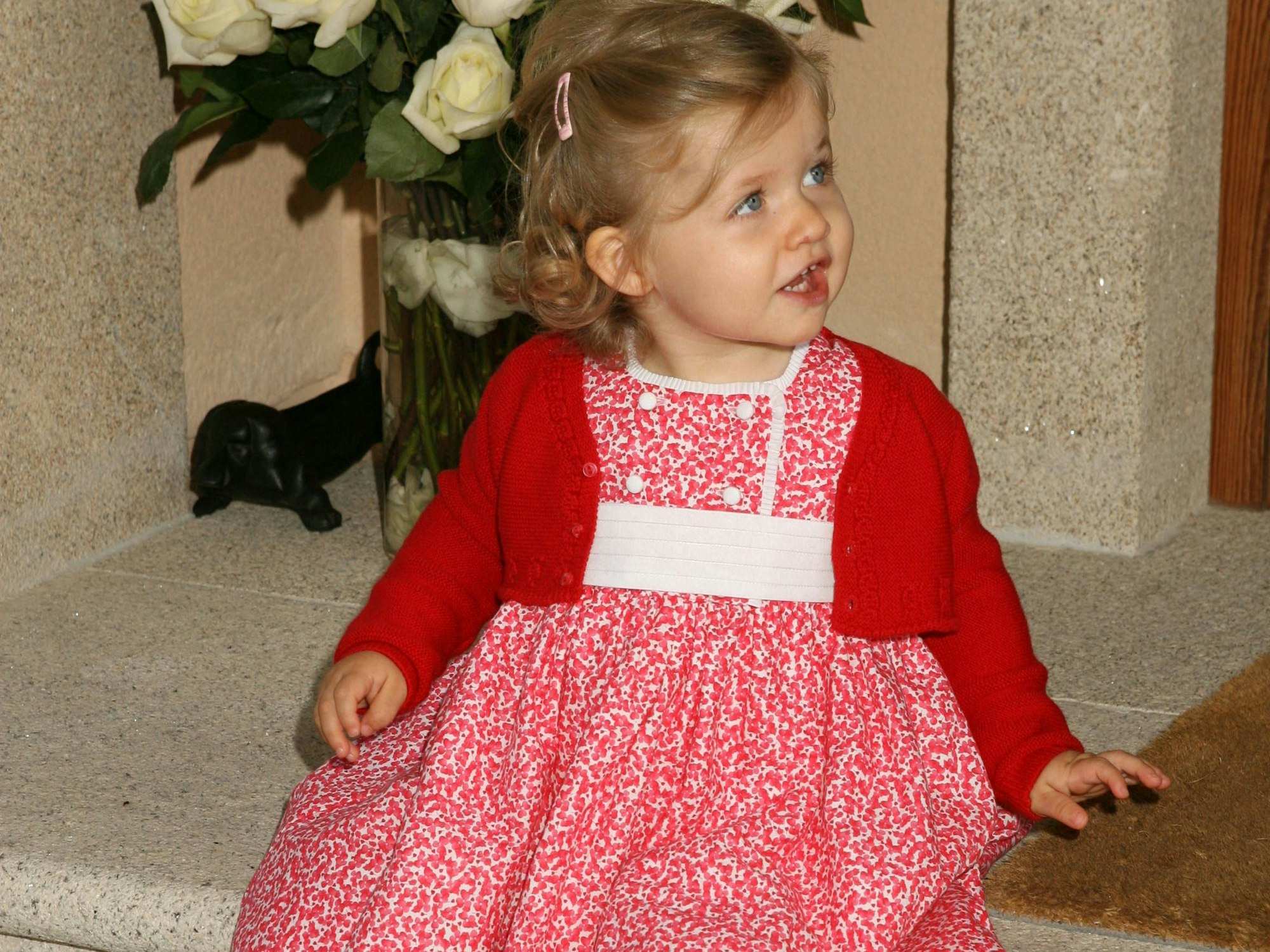 Prinzessin Leonor als kleines Kind.