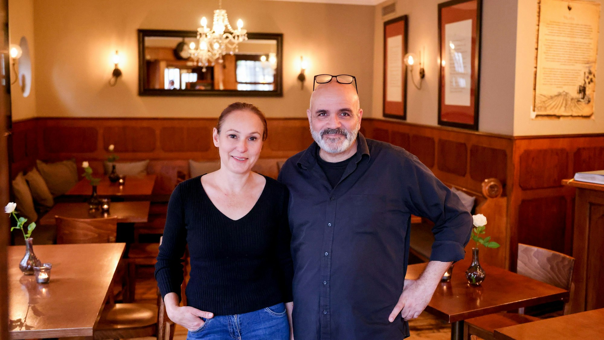 Das griechische Restaurant Philis und seine Wirte.