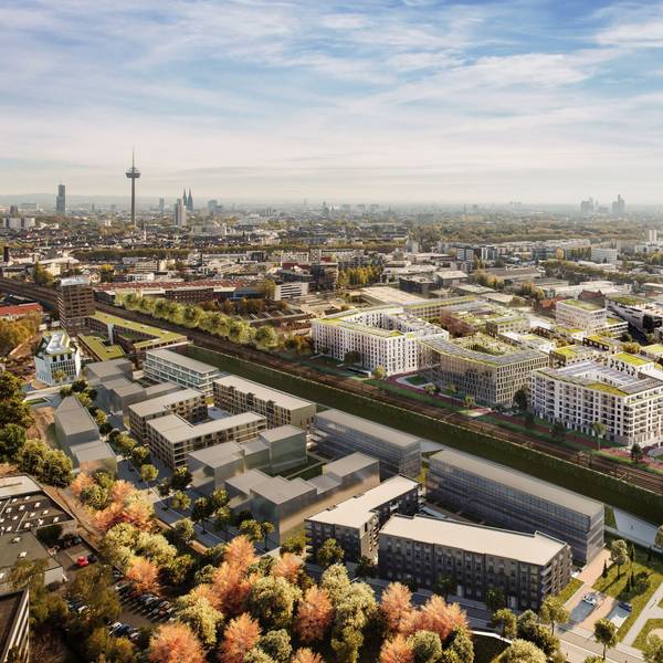 Soll für noch mehr neue Wohnungen in Ehrenfeld sorgen: Das Neubaugebiet auf dem früheren Max-Becker-Areal.