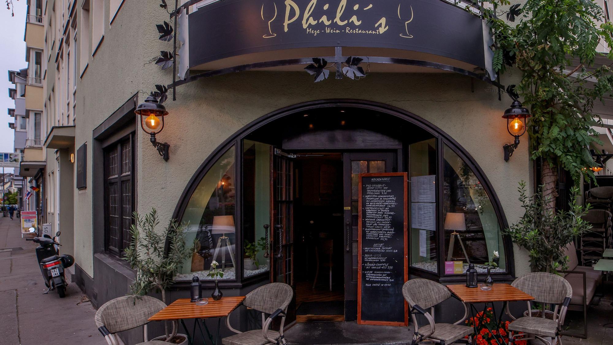 Das griechische Restaurant Philis von außen. (Archivbild)